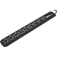 Wera Socket rail B Nero, 3/8", 9 testina/e, 45 cm, 120 mm, 84 g