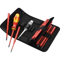 Wera VDE 16 Set Cacciaviti manuali 200 mm, 125 mm, 80 mm, 667 g, Rosso/giallo, Nero