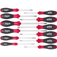 Wiha Set di cacciaviti SoftFinish, 12 pezzi, Cacciavite Nero/Rosso