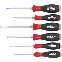 Wiha Set di cacciaviti SoftFinish, 6 pezzi, Cacciavite Nero/Rosso