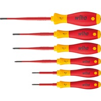Wiha Set di cacciaviti SoftFinish electric slimFix, 6 pezzi, Cacciavite rosso/Giallo