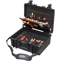 Wiha Set di utensili per elettricisti Competence XL, Set di strumenti rosso/Giallo
