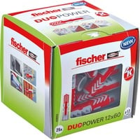 fischer DUOPOWER 12x60 LD grigio chiaro/Rosso