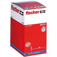 fischer DUOTEC 10, Tassello grigio chiaro/Rosso