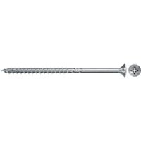 fischer Power-Fast II FPF II CZP 4,5x80 BC 50 8 cm 50 pezzo(i) Vite 5x80 BC 50, Vite, Metallo, Plastica, Legno, Utilità generale, Filettatura parziale, Testa piatta