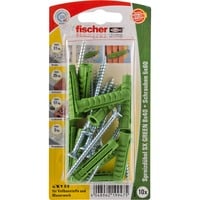 fischer SX GREEN 8x40 S K, Tassello verde