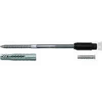 fischer Sistema di montaggio distanziatore Thermax 8/100 M6, Tassello Nero/grigio