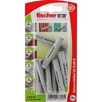 fischer UX 8x50 R, 77853, Tassello grigio chiaro