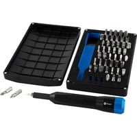 iFixit EU145391 punta per cacciavite 48 pezzo(i), Set di bit Nero/Blu, 48 pezzo(i), Flangia a 12 linguette, Piatto, Phillips, Viti a croce, Torx di sicurezza, Esagono di sicurezza..., PH 0,PH 1,PH 2,PH 3, PZ 1,PZ 2,PZ 3, 4,6,8 mm, TR10,TR15,TR20,TR25,TR27,TR30,TR35,TR40