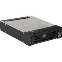 ICY BOX IB-138SK-B-II Pannello portante Nero, Inquadramento Nero, Pannello portante, Nero, 2.5", SATA, Alluminio, 1 ventola(e), Vendita al dettaglio