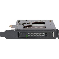 Icy Dock MB839SP-B parte del case del computer Universale Gabbia HDD, Inquadramento Nero, Universale, Gabbia HDD, Acrilonitrile butadiene stirene (ABS), Metallo, Nero, 2.5", 154 mm