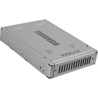 Icy Dock MB982SP-1S parte del case del computer, Telaio di montaggio argento, SECC, Argento, FCC, CE, WEEE, 101,6 mm, 146,5 mm, 25,4 mm, Vendita al dettaglio