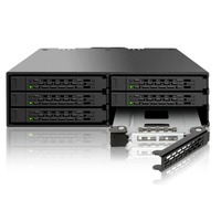 Icy Dock MB996SP-6SB array di dischi Nero, Inquadramento Nero, 800 g, Nero