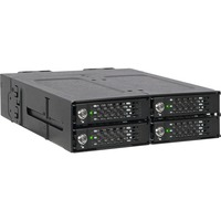 Icy Dock ToughArmor MB720M2K-B Box esterno SSD Nero M.2, Inquadramento Nero, Box esterno SSD, M.2, SAS, 32 Gbit/s, Hot-swap, Nero