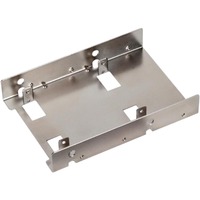 SilverStone SDP08 Parti del case del computer, Telaio di montaggio argento, Nichel, 101,6 mm, 146 mm, 25,4 mm, 160 g, Lite retail