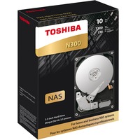 Toshiba N300 3.5" 10000 GB SATA 3.5", 10000 GB, 7200 Giri/min, Vendita al dettaglio