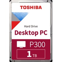 Toshiba P300 1TB 3.5" 1000 GB Serial ATA III 3.5", 1000 GB, 7200 Giri/min, Bulk