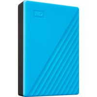 WD My Passport disco rigido esterno 4000 GB Blu blu, 4000 GB, 3.2 Gen 1 (3.1 Gen 1), Blu