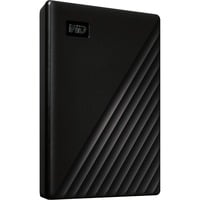 WD My Passport disco rigido esterno 5000 GB Nero, Hard-disk Nero, 5000 GB, 3.2 Gen 1 (3.1 Gen 1), Nero