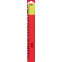 Immagine di  08700106 righello Righello lineare 300 mm Plastica Trasparente 1 pz