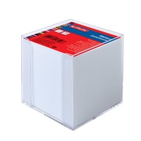 Immagine di  10410801 dispenser per foglio appunti Quadrato Plastica Bianco