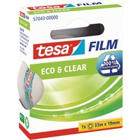 tesa Eco & Clear 33 m Trasparente 1 pz trasparente, 33 m, Trasparente, 19 mm, 1 pz