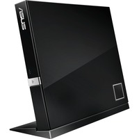 ASUS SBW-06D2X-U lettore di disco ottico Blu-Ray DVD Combo Nero, masterizzatore Blu-ray esterno nero lucido, Nero, Computer portatile, Blu-Ray DVD Combo, USB 2.0, 2 MB, 80,120 mm, Vendita al dettaglio