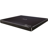 HLDS Slim Portable Blu-ray Writer lettore di disco ottico Blu-Ray RW Nero Nero, Nero, Vassoio, Tablet, Blu-Ray RW, USB 2.0, 60000 h
