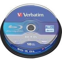 43746 disco vergine Blu-Ray BD-R 50 GB 10 pz