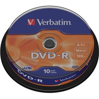 DVD-R Matt Silver 4,7 GB 10 pz