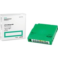 Hewlett Packard Enterprise LTO-8 Ultrium 30TB RW Data Cartridge Nastro dati vuoto 12000 GB 1,27 cm verde, Nastro dati vuoto, LTO, 12000 GB, 30000 GB, 30 anno/i, 183 kA/m