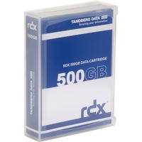 Tandberg 8541-RDX supporto di archiviazione di backup Cartuccia RDX 500 GB Cartuccia RDX, RDX, 500 GB, 15 ms, Nero, 550000 h