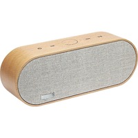 Image of BAS 5 Altoparlante portatile stereo Argento, Legno 8 W