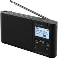 Sony XDR-S41D Portatile Digitale Nero Nero, Portatile, Digitale, DAB,DAB+,FM, 87,5 - 108 MHz, 174,928 - 239,2 MHz, Sintonizzazione automatica