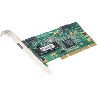 Dawicontrol DC-150 RAID scheda di interfaccia e adattatore, Controllore PCI, SATA, Sil3512, 0, 1, 150 MB/s, Microsoft Windows XP/2003/Vista/98/ME/ NT/2000 Microsoft DOS 6.X Novell NetWare 6.5, Bulk