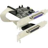 Image of PCI Express card 2 x parallel scheda di interfaccia e adattatore