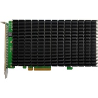 HighPoint SSD7204 controller RAID PCI Express x8 3.0 7 Gbit/s, Controllore M.2, PCI Express x8, 0, 1, 7 Gbit/s, 920585 h, CE, FCC, RoHS, REACH, WEEE
