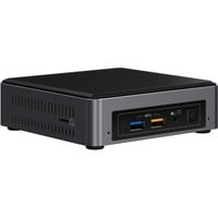 NUC BOXNUC7I7BNKQ barebone per PC/stazione di lavoro UCFF Nero, Grigio i7 7567U 3,5 GHz, PC completo NUC BOXNUC7I7BNKQ barebone per PC/stazione di lavoro UCFF Nero, Grigio i7 7567U 3,5 GHz, PC completo
