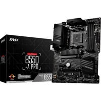 MSI B550-A PRO scheda madre AMD B550 Socket AM4 ATX Nero, AMD, Socket AM4, 3rd Generation AMD Ryzen™ 3, 3rd Generation AMD Ryzen 5, 3rd Generation AMD Ryzen™ 7, 3rd..., DDR4-SDRAM, 128 GB, DIMM