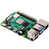 Raspberry Pi Foundation 4 Model B scheda di sviluppo 1,5 MHz BCM2711 verde, 1,5 MHz, BCM2711, 4096 MB, LPDDR4, MicroSD (TransFlash), 2.0/3.2 Gen 1 (3.1 Gen 1)