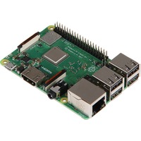 Raspberry Pi Foundation PI 3 MODEL B+ scheda di sviluppo 1,4 MHz BCM2837B0 1,4 MHz, BCM2837B0, 1 GB, DDR2-SDRAM, MicroSD (TransFlash), 802.11b, 802.11g, Wi-Fi 4 (802.11n), Wi-Fi 5 (802.11ac)
