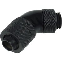 Alphacool 17072 parte e accessorio del sistema di raffreddamento del computer Guarnizione, Connessione Nero, Guarnizione, Ottone, Nero, 1/4", 45°, 36 mm