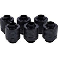 Alphacool 17228 parte e accessorio del sistema di raffreddamento del computer, Connessione Nero, Ottone, Nero, 20 mm, 20 mm, 27 mm, 100 g