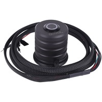 Alphacool 17434 parte del case del computer Universale Pulsante, Interruttore Nero, Universale, Pulsante, Alluminio, Nero, Rosso, LED
