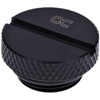 Alphacool 8745565 parte e accessorio del sistema di raffreddamento del computer, Vite Nero, Nichel, Nero, 1/4", Femmina, 4,25 mm, 1,8 cm