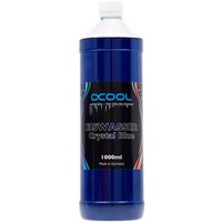 Alphacool Eiswasser Crystal Blue UV-aktiv miscela pronta 1000ml, Liquido refrigerante blu