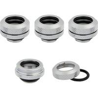 Corsair CX-9052007-WW parte e accessorio del sistema di raffreddamento del computer Guarnizione, Connessione cromo, Guarnizione, Ottone, Cromo, 1/4", 1,4 cm, Liquido