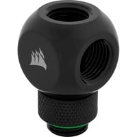 Corsair CX-9055016-WW parte e accessorio del sistema di raffreddamento del computer Guarnizione, Connessione Nero, Guarnizione, Ottone, Nero, 1/4", Liquido