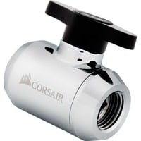 Corsair CX-9055020-WW parte e accessorio del sistema di raffreddamento del computer Guarnizione, Valvola cromo, Guarnizione, Ottone, Cromo, 1/4", Liquido