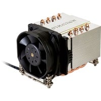 Dynatron A-24 Processore Refrigeratore 6 cm Alluminio, Nero, raffreddamento CPU Refrigeratore, 6 cm, 1500 Giri/min, 7000 Giri/min, 47,5 dB, 40,5 pdc/min